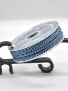 1 件 22 码/卷 0.8 毫米尼龙串珠尼龙绳 DIY 手链绳编织线流苏线珠宝制作工艺用品 - 串珠绳线