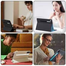 粘性铅笔盒兼容 Apple Pencil Pro 3 2 1 支架适用于 iPad 铅笔保护套平板电脑触控笔袋包套触控笔支架 - 彩色 - 查看 5