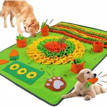 1pc Feed Your Puppy Free Play Dig Mat Dog Dig Mat Feed Your Puppy On Shien Durable Treat-Hiding Mat: Training+Feeding+Calming 3in1