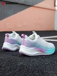 Giày chạy bộ nữ mùa xuân & hè với đế carbon, chất liệu lưới thoáng khí, chống trượt và chống mài mòn, thích hợp cho tập luyện hàng ngày, thi đấu và tập gym. Ưu đãi đặc biệt nhân Ngày của Mẹ. - Màu tím hoa cà - Xem 11