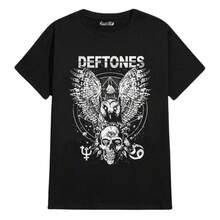 Plus Size T-Shirts Rock Music Band  Stylish Shirts - Immediate Shipping - màu đen - Xem 1