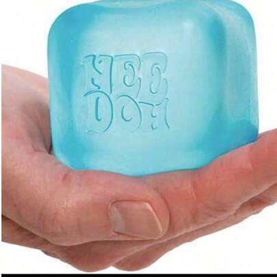 Sensoriska klämkubleksaker - Stresskuben Ooze Stressboll är en handhållen skrivbordsleksak som minskar ångest, klassrum, utomhus, företagsdekompression när som helst, perfekt för skrivbordsdekorationer, klasspriser, festgåvor och julklappar!