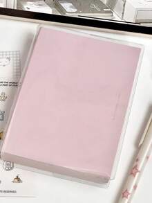 1/4pcs Korean Pink Blue Green White Brick A6 Notebook Student Ins High Beauty Super Thick Handbooks Diary Notebook