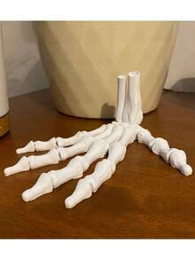 2 cái/cặp đồ trang trí bàn tay bộ xương, mô hình bàn tay Halloween có khớp chuyển động, đồ trang trí phong cách Gothic, đồ trang trí chậu cây Halloween, đồ trang trí sân vườn ngoài trời - Nhiều màu - Xem 7