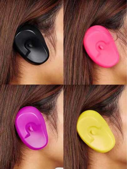 2/8 包可重复使用柔软沙龙耳罩，混合色美容工具沙龙染发剂，防水耐热硅胶耳罩，实用沙龙美发淋浴防水保护耳罩，后梳，吹风机，头发，理发师，边缘梳，造型梳，吹风机，美发用品，发胶，卷发产品，美发设备，剪发剪刀，圣诞节，理发店，美发，吹风机，头发，配件，美发产品，美发工具，美发用品，护发，卷发梳，理发师，美发设备，发型，美发，头发，旅行，美发产品，美发工具，美发用品，理发师，理发师配件，理发店，美发设备