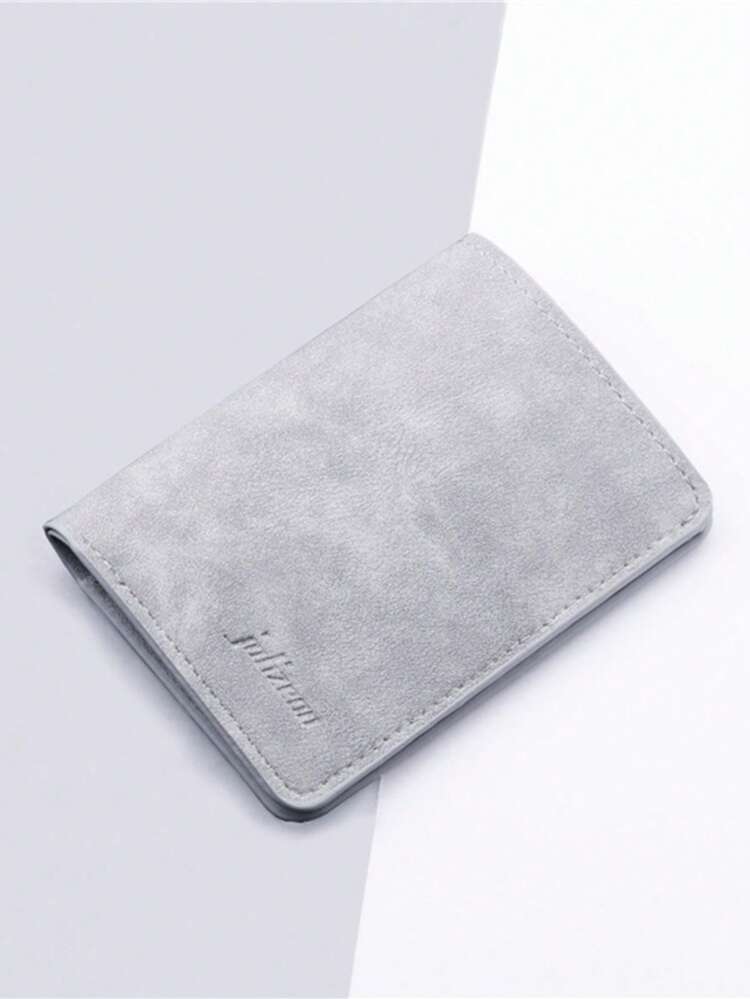 休闲时尚迷你超薄多功能钱包驾驶证PU皮套多卡位证件夹男士钱包迷你钱包零钱包男士钱包真皮小钱包钱夹 - 彩色 - 查看 15