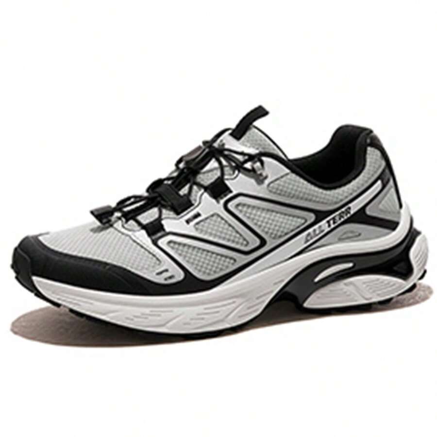 CAMEL CROWN Outdoor Hiking Shoes For Women, Breathable, Non-Slip, Wear-Resistant Sports Climbing And Hiking Cross-Country Shoes - Black Silver Gray - View 1