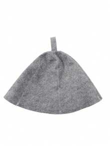 1PC Sauna Shower Cap, Simple And Stylish Felt Shower Cap - Multicolor - View 7