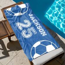 Sport Team Personalized Beach Towel, Custom Baseball Towel, Gifts For Teams, Team Senior Night Gift, Soccer, Basketball, Volleyball Towel