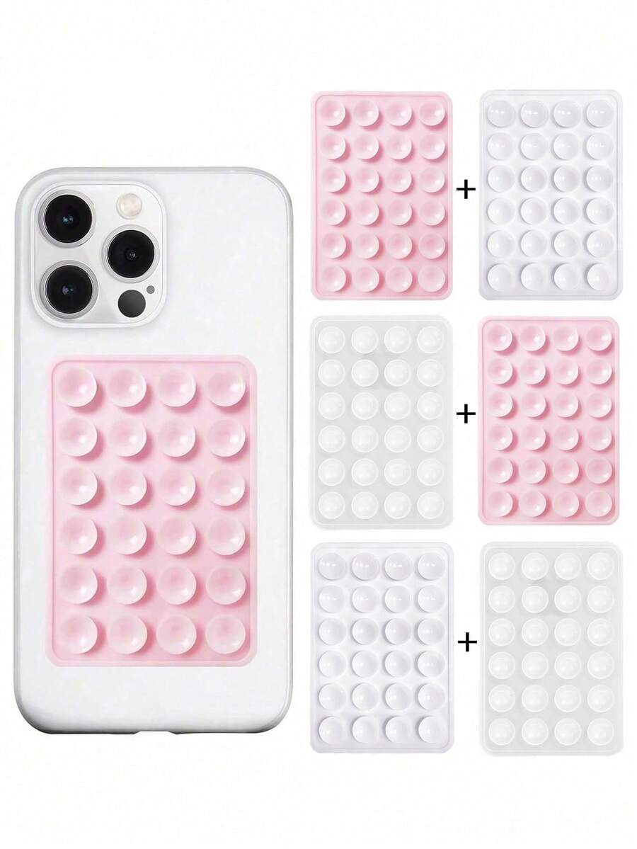 Silicone Suction Phone Case Mount,Phone Suction Grip,Octobuddy,Sticky Phone Grip, Adhesive Phone Stand Sticky For Cell Phone - Multicolor - View 1