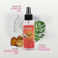 100ml Moisturizing Heat Protectant Spray For All Hair Types - Quick Drying, Straighting & Curly Hair Solution With Glycerin - Professional, Unisex, And Gentle For Daily Use - 100ml - View 6