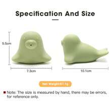 Baby Silicone Bath Spray Toy, Cartoon Seal Floating Bath Toy, Squeeze & Splash Water Play, Washable - Multicolor - View 2