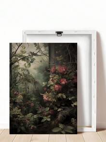 1 件秘密花园、深色田园风格、深色学院风艺术、复古花卉绘画、植物印花、女巫房间装饰、深绿色美学、玫瑰、田园美学、古董帆布印刷、花卉墙面艺术、异想天开的艺术、万圣节秋季墙面艺术、卧室装饰、客厅装饰、办公室装饰、餐厅墙面装饰 - 彩色 - 查看 13