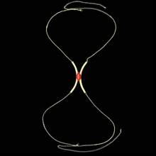 1pc Sexy Multicolor Rhinestone Bra Top, Personalized Bikini Lingerie Accessory