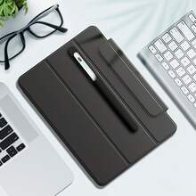 粘性铅笔盒兼容 Apple Pencil Pro 3 2 1 支架适用于 iPad 铅笔保护套平板电脑触控笔袋包套触控笔支架 - 彩色 - 查看 2