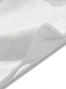 Round Neck White T-Shirt With Blue Lion And THEY NOT LIKE US Print For Casual Wear - 白色 - 查看 3