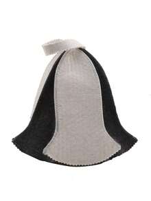 1PC Sauna Shower Cap, Simple And Stylish Felt Shower Cap - Multicolor - View 15