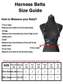 1pc Women's Fashionable Pu Leather Belt Gothic Style Suspenders For Festival Party Outfits Sexy Harness Halloween