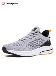 baasploa Baasploa Men's Running Shoes Mesh Non-Slip Classic Sports Shoes Outdoor Leisure Lightweight Running Men's Casual Sports Shoes Sneakers Easy Wear Breathable Shoes Height Shoes Non Slip Shoes Men
