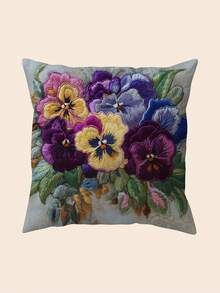 1 Vỏ gối hình học trừu tượng Bohemian, in 2D một mặt, chi tiết thêu giả, vỏ gối sofa mềm mại trang trí, thích hợp cho văn phòng, gia đình, phòng ngủ, phòng khách (không bao gồm ruột gối) - Không thêu - Nhiều kích cỡ - Nhiều màu - Xem 5