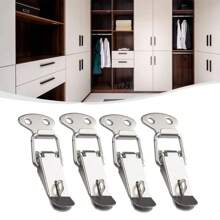 4pcs Duck Bill Spring Small Locks, Cabinet Hardware Accessories