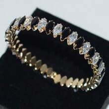 1pc Fashion Cubic Zirconia Decorated Open Ring, Suitable For Women's Daily Wear, Holiday & Friendship Gift