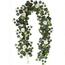 قطعة واحدة/قطعتان، 70 بوصة/5.9 قدم، مجرى طاولة أوراق الأوكالبتوس الاصطناعية، إكليل أوراق الأوكالبتوس دولار فضي اصطناعي، كرمة خضراء اصطناعية، مناسبة لديكور الغرفة، ديكور المنزل، ديكور الحائط، عناصر ديكور الغرفة، ديكور عيد الميلاد، ديكور المطبخ، هدايا، ديكور غرفة النوم، ديكور الزفاف، ملحقات مكتب العمل، ديكور غرفة المعيشة، وسط الطاولة، ديكور الحديقة، ديكور الخارجي، رامة