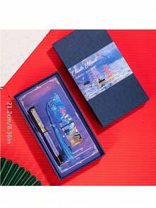 1pc Metal Bookmark, Van Gogh Painting Hollow Imprint Series Book Page Clip, Gift Set, New Year Souvenir (Actual Product May Differ From Image) - Multicolor - View 6