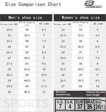 Skechers 夏季女鞋耐磨透氣鬆糕底休閒沙灘涼鞋 - 黑與白 - 查看 6