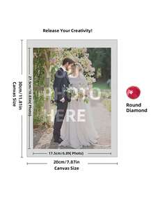 Custom Diamond Painting Kits For Adults Personalized Diamond Art From Photo Text Customized Diamond Painting For Home Decor Round Square Drill 12x16 Inch Diamond Painting Art Kits For Adults Accessories Pen Storage Club Dotz Arts Kit Dots Paintings Tools ,For Family ,Diy Kits - Multicolor - View 45
