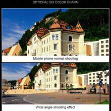 2-In-1 HD Video Camera Lens For Smartphones - 37mm 0.45X Wide Angle And Macro Lens - Universal Clip-On Design For IPhone 15/14/13 Pro Max And Smartphones - ABS Material With Anti-Scratch Coating - No Batteries Required - Perfect For Vlogging/Travel Photography