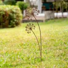 Estacas decorativas de Metal para jardín, macetero de flores para Patio, balcón, decoración de jardín, decoración para exteriores, accesorios de jardín, 1. - 1 pieza - Ver 1