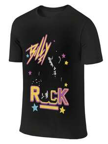 Summer Men's T Shirt Casual Round Neck Loose Tops Fashion Color Contrast Print T Shirt For Men Funny 3D Tee Street  Clothes - Black - View 3