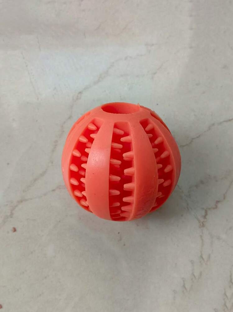 Pet Chew Toy Ball, Rubber Elastic Ball Treat Dispensing Toy, Interactive Teething Toys For Border Collies And Other Dogs - Multicolor - View 13