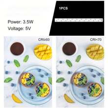 1pc 20cm/7.87in Folding Portable 550LM Photography Lighting Studio Tent Kit, 2 Color Backdrops (Black, White), Unfolded Size: 24X23X23cm/9.44X9X9in,Christmas