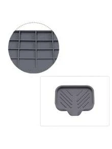 Tapete de drenaje de baño creativo de silicona gris que no acumula agua, caja de jabón - Multicolor - Ver 8