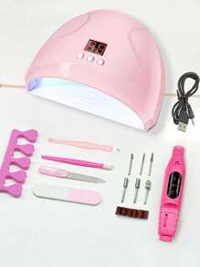 1pc UV LED Nail Lamp Dryer For Manicure Gel Lamps Set Sun Light Drying Curing Nails Varnish Polish Hybrid Machine