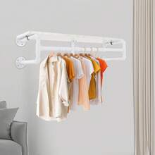SHIOUCY Perchas de ropa - Blanco - Ver 5