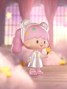 1pc Random Style Dreamscape Theater Anime Figure PVC & ABS Model /Bag, Cute For Couples - Multicolor - View 1