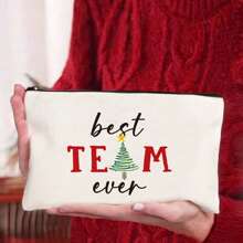 圣诞主题化妆包，多件套可选（1/5/10/20件），多功能珠宝袋，圣诞礼品袋，零钱包，糖果袋，带有圣诞老人，精灵，圣诞树和其他节日设计，是营造圣诞气氛的必备品，便携多用途实用布袋，充满节日气氛，圣诞节和新年聚会，派对，礼品分发和存储的必备包装袋，适合男士和女士