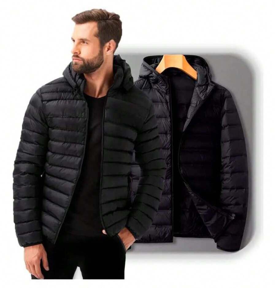 Men's Gominho Jacket - màu đen - Xem 1