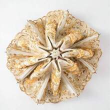 1pc Vintage Lace Floral Parasol, Sun Shade Princess Umbrella, Wedding Bridal Shower Gift Umbrella, Multiple Color Options For Ladies (Note: Fabric, Rib Color, English Letter Pattern, Button Shape And Rib Color May Be Randomly Matched Due To Batch Difference, We Apologize For Any Inconvenience)