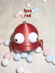 1pc REPO Robot Figure Keychain, Cute Decor Ornament, Articulated Collectible, Desk Accessory, Creative Gift - Multicolor - View 12