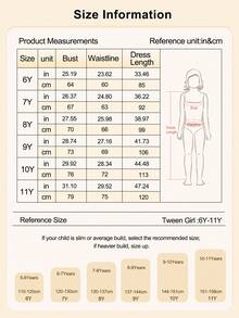 少女金色蝴蝶结 V 领花童派对礼服，优雅的女童公主裙，适合儿童生日派对、花童婚礼、舞会、重要场合和节日