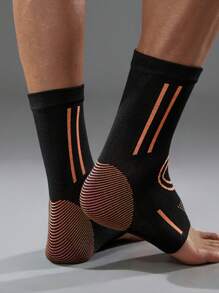 1pc High-Elasticity Breathable Ankle Support Compression Sleeves For Men&Women,Comfortable Unisex Ankle Brace, For Running, Basketball, Gym,Injury Prevention & Recovery, Ankle Brace Support,Fitness Enthusiasts,All-Season Invisible Support,Gym Training & Outdoor Activities,Ideal Gift For Sports Enthusiasts,Gym Accessories,Workout,Running Accessories,Football Accessories,Compression Socks,Knee Pads