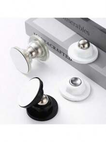 3 件装磁性门挡，适用于墙壁和地板安装的门挡，用于门底部的门挡，门挡保持门打开，无需钻孔门挡，带 3D 胶带 - 彩色 - 查看 8