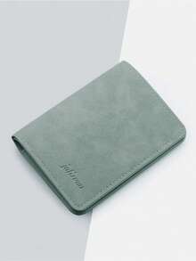 休闲时尚迷你超薄多功能钱包驾驶证PU皮套多卡位证件夹男士钱包迷你钱包零钱包男士钱包真皮小钱包钱夹 - 彩色 - 查看 11