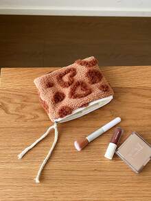 化妆包，适合婚礼和派对，化妆包，少女时尚礼物，旅行洗漱包，3D爱心图案化妆包，旅行化妆品收纳包，女士便携式化妆包，零钱包口红化妆品配件收纳包，女士旅行包，旅行洗漱包，包包，化妆包，化妆包，洗漱包，桌面收纳包，化妆包，化妆包，化妆袋，包包，梳妆台，化妆包，小化妆包，化妆袋，化妆包，大容量，大号化妆包，圣诞礼物，女士礼物创意