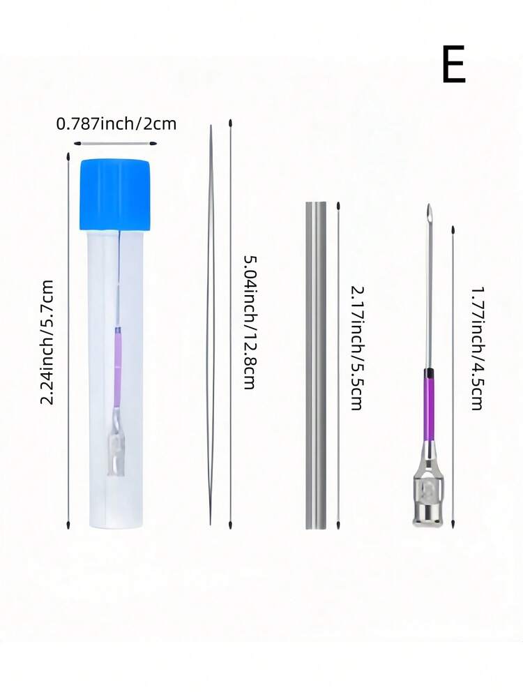 Embroidery Punch Needle Set Russian Household Manual DIY Knitting Tool With Thick Thread Needle And Embroidery Needle - Multicolor - View 17