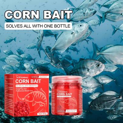 Corn Fish Bait Reservoir Grass Carp Crucian Carp Tilapia Bait Fishing Fish Portable Fish Attractant